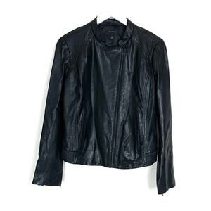 Halogen Leather Moto Jacket